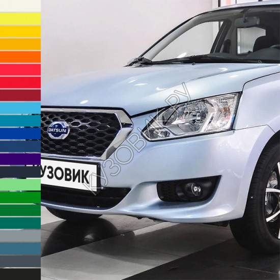 Бампер передний в цвет кузова Datsun on-Do (2014-2019) Бампер передний в цвет кузова Datsun on-Do (2014-2019)
