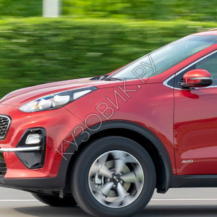 Крыло переднее левое в цвет кузова Kia Sportage 4 (2016-)