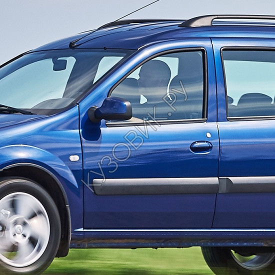 Дверь передняя левая в цвет кузова Лада Ларгус (2012-2021) с отверстиями под молдинг Дверь передняя левая в цвет кузова Лада Ларгус (2012-2021) с отверстиями под молдинг