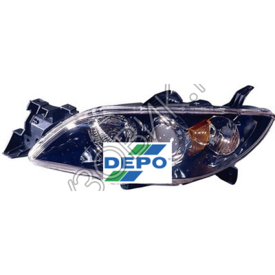 Фара левая Mazda 3 BK седан (2003-2009) DEPO