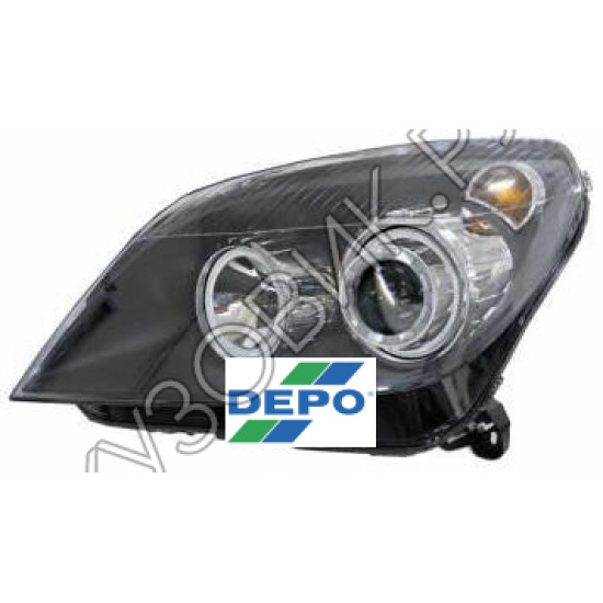 Тюнинг-фары (комплект) Opel Astra H (2004-2014) DEPO