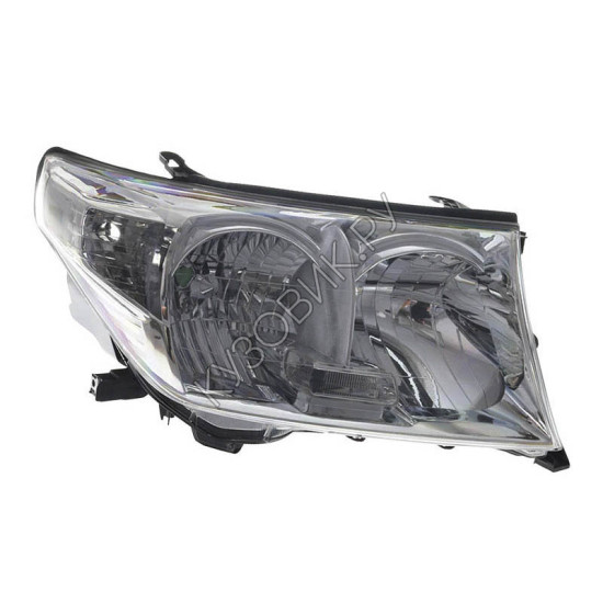 Фара правая под корректор Toyota Land Cruiser 200 (2008-2011)